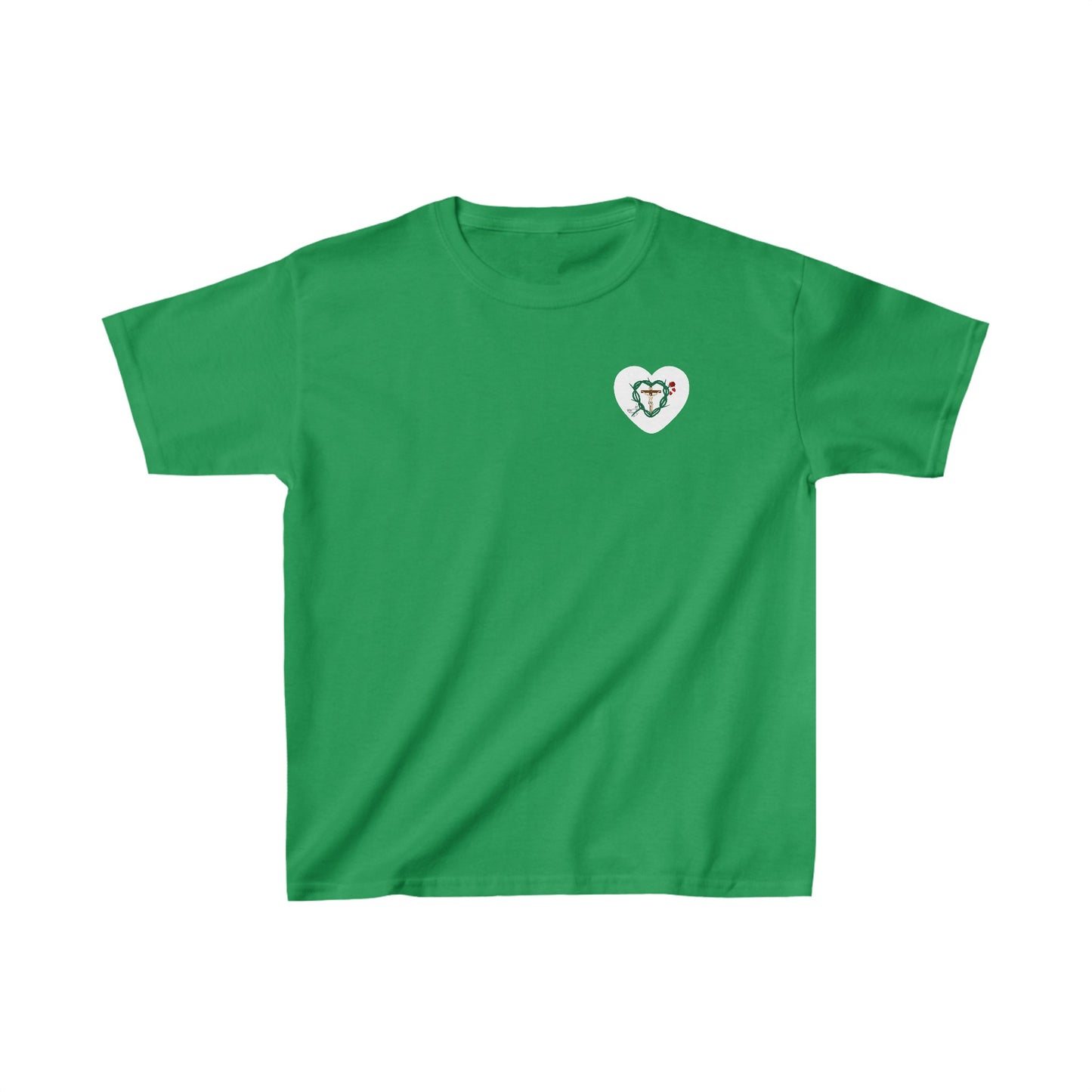 Our Shield S Heart Youth Heavy Cotton™ Tee