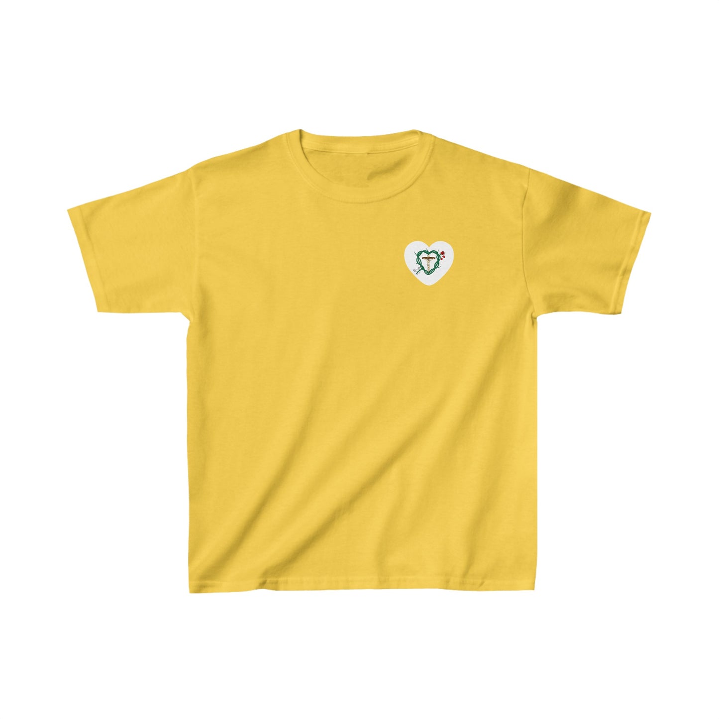 Our Shield S Heart Youth Heavy Cotton™ Tee