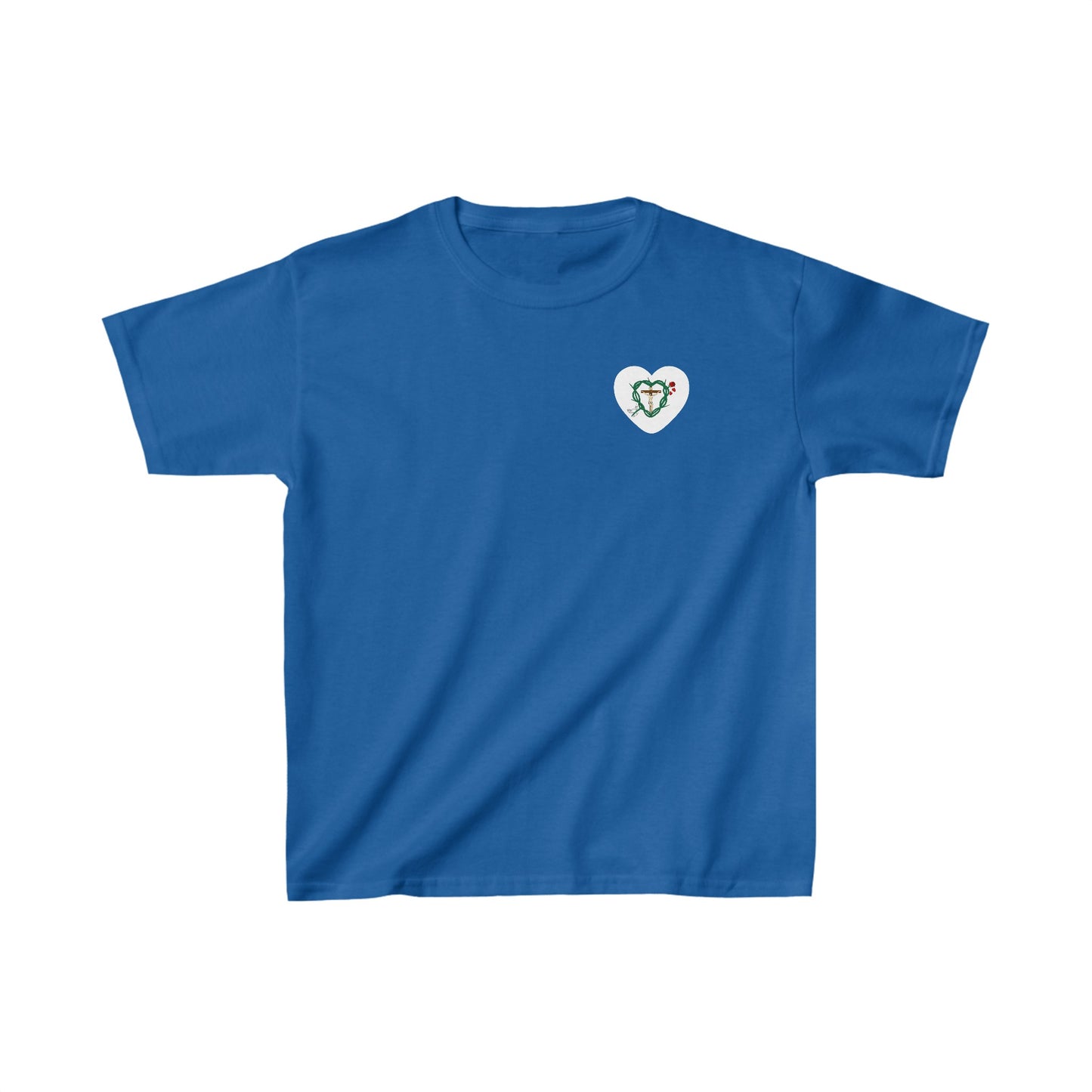 Our Shield S Heart Youth Heavy Cotton™ Tee