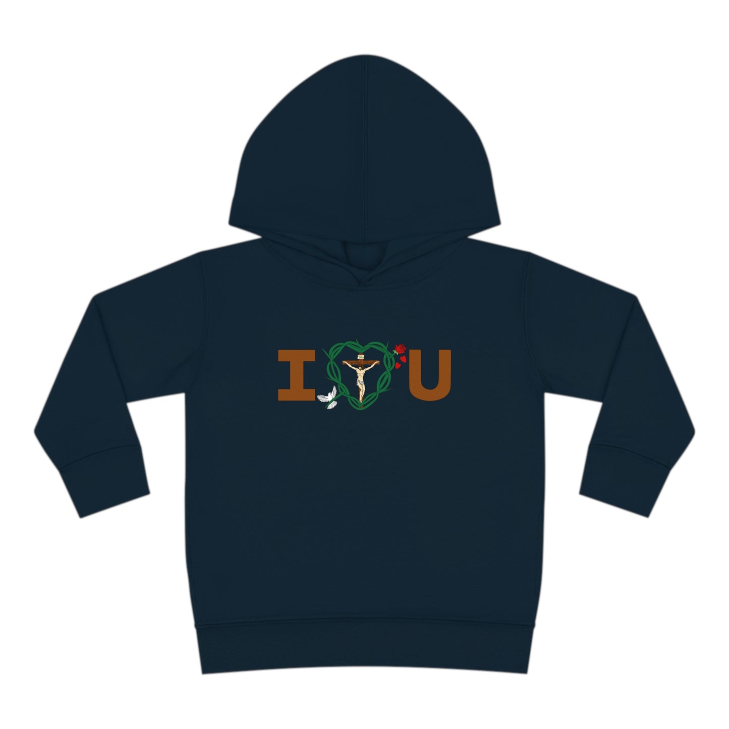 Message of Love, C Toddler Pullover Fleece Hoodie