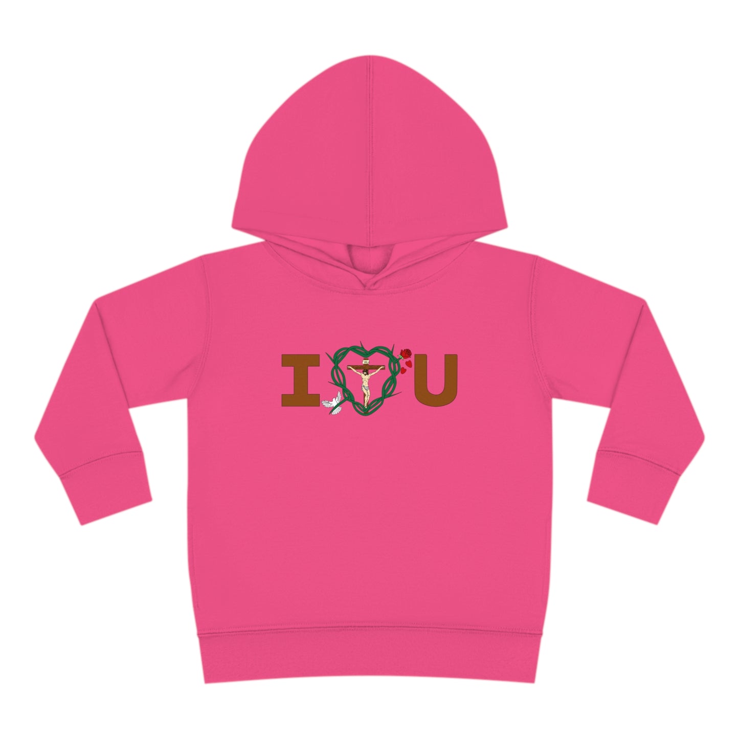 Message of Love, C Toddler Pullover Fleece Hoodie