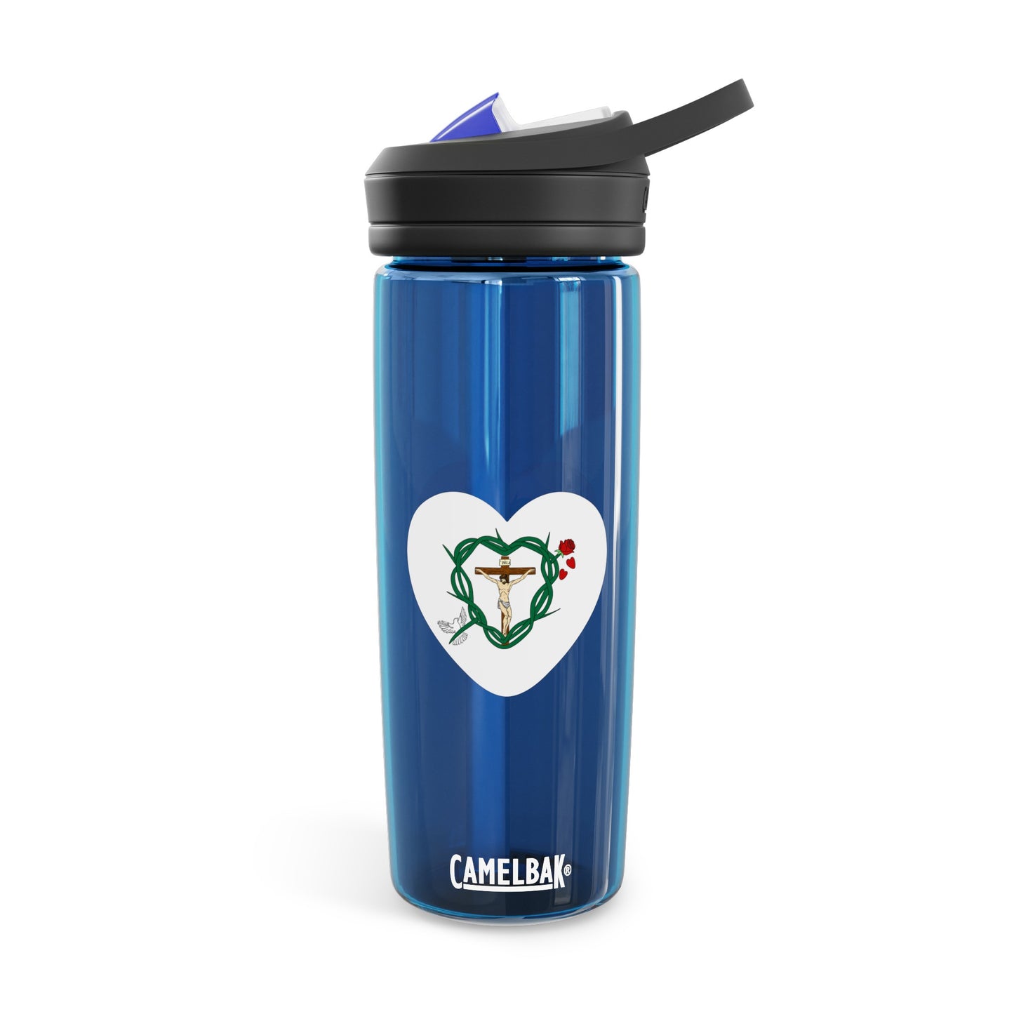 Our Shield SD Heart, CamelBak Eddy®  Water Bottle, 20oz / 25oz