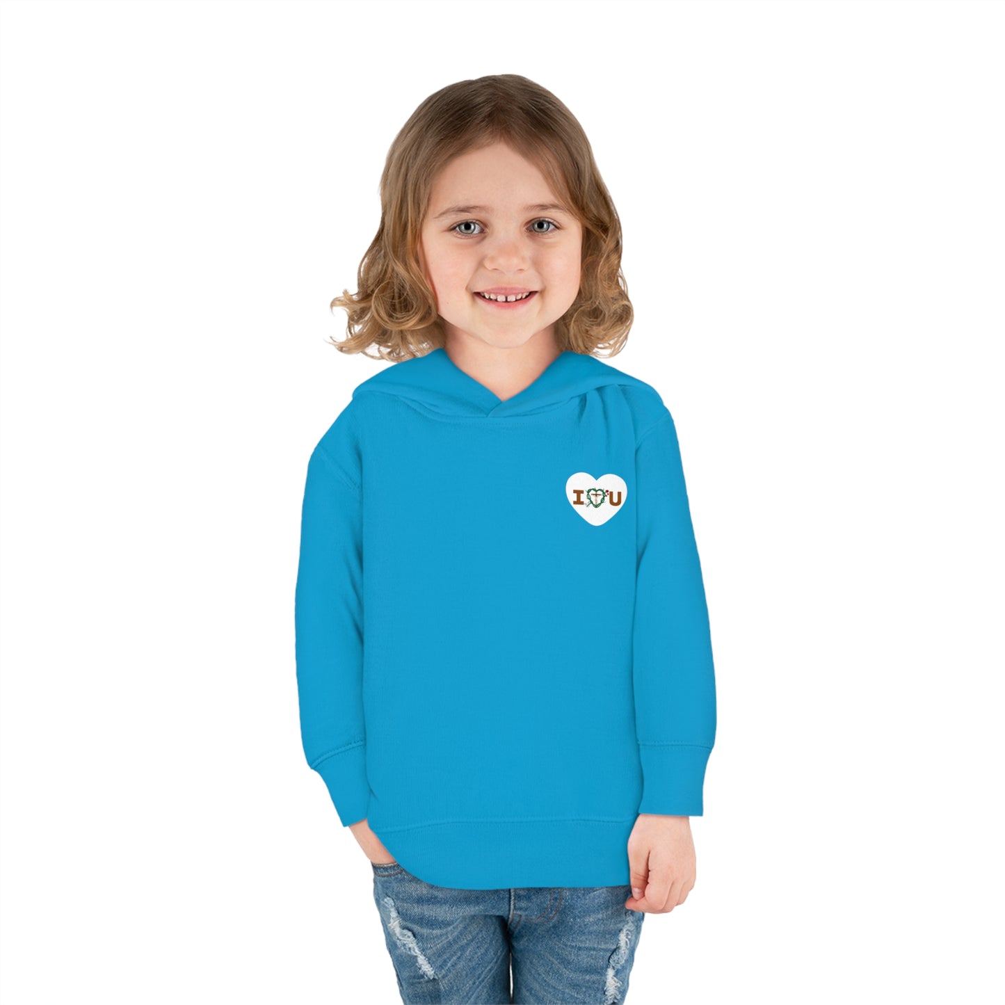 Message of Love, SH Toddler Pullover Fleece Hoodie