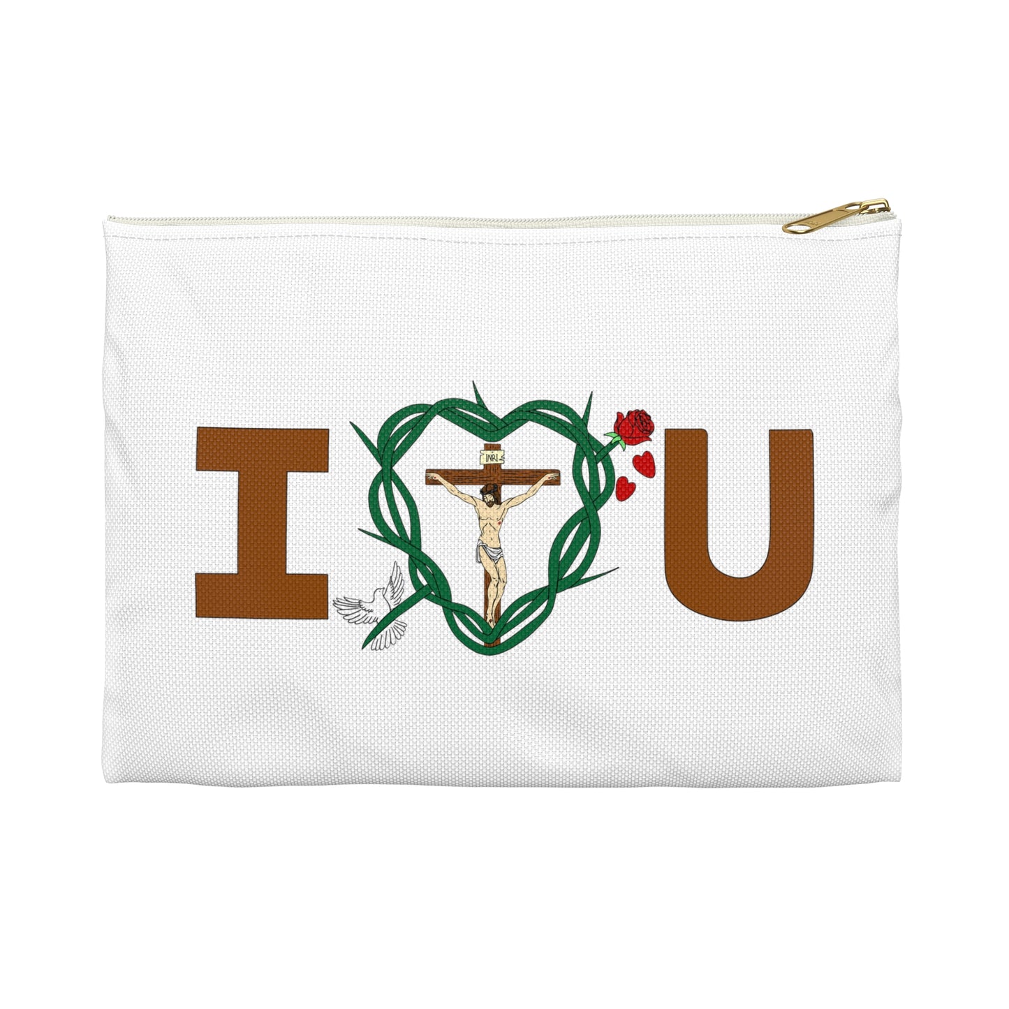 A Message of Love Accessory Pouch