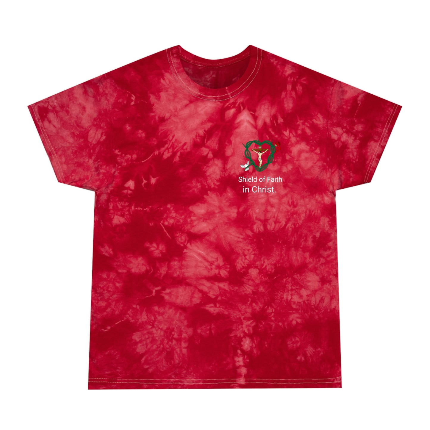 Our Shield, SWT Tie-Dye Tee, Crystal