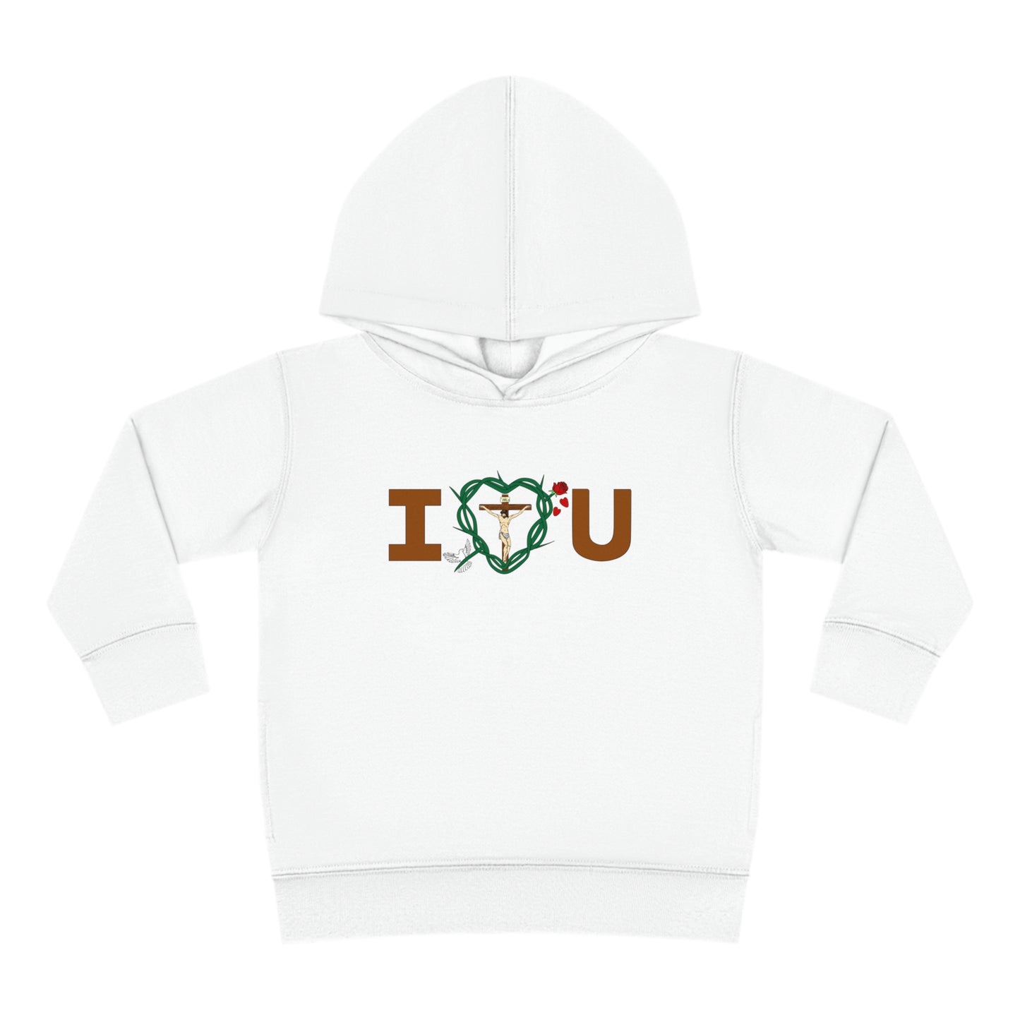 Message of Love, C Toddler Pullover Fleece Hoodie