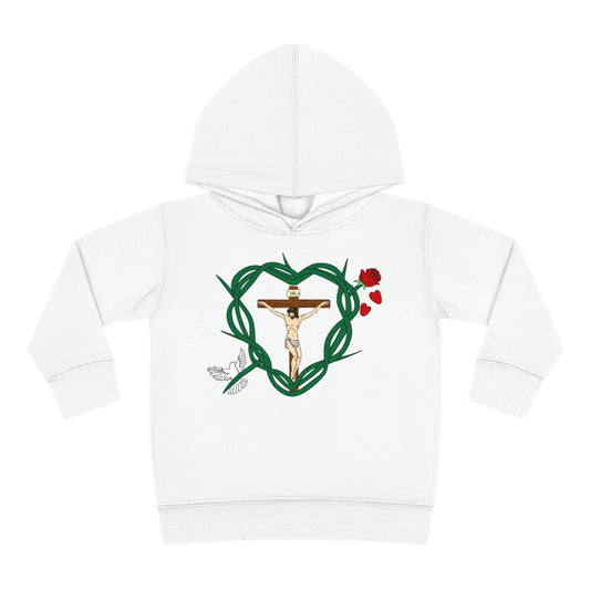 Our Shield, Toddler Pullover Fleece Hoodie