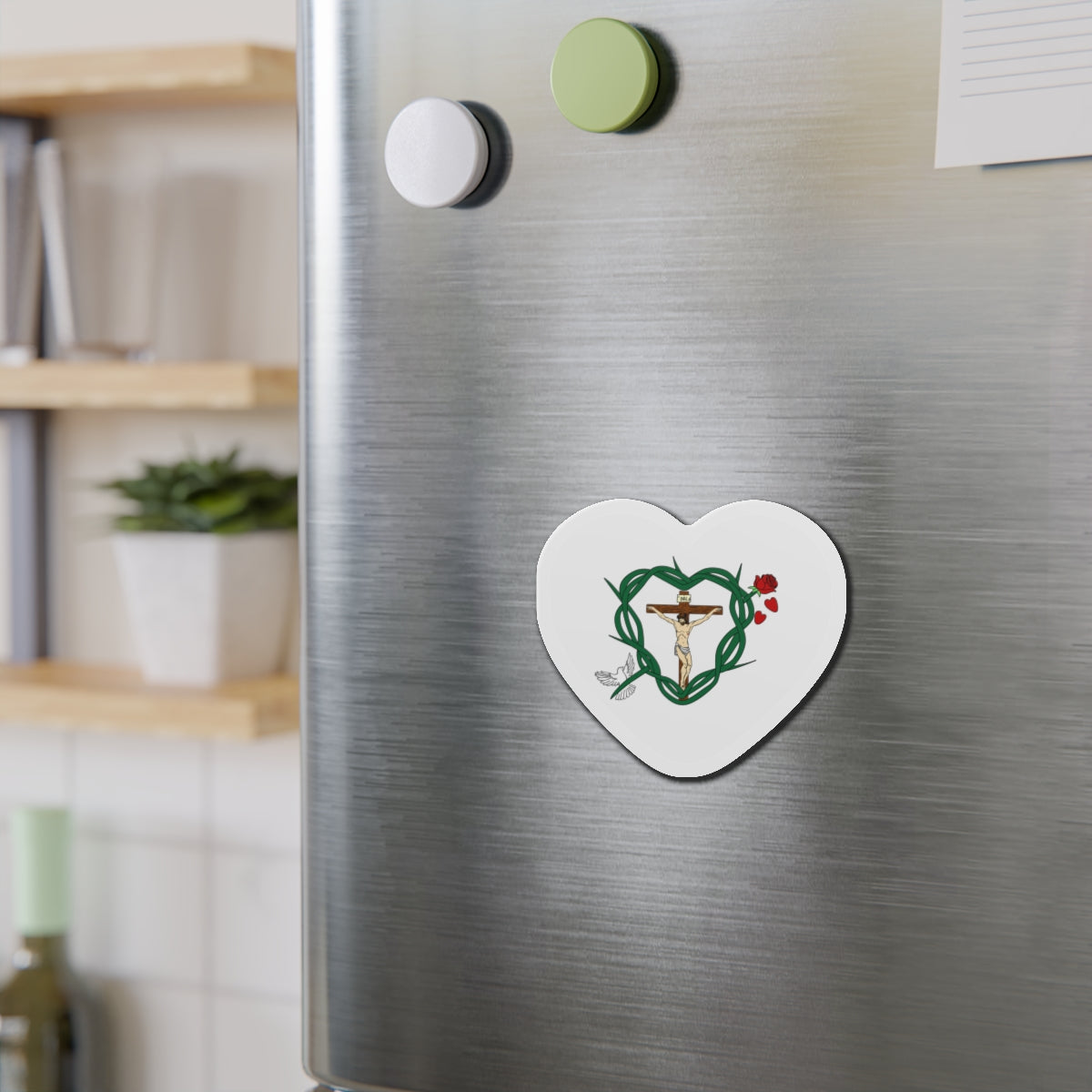 Our Shield Heart Magnets