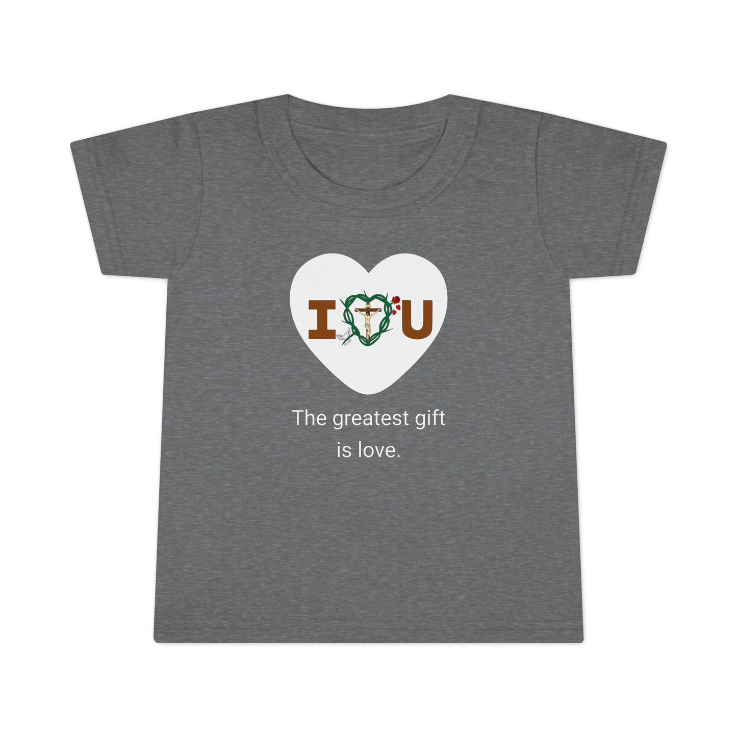 A Message of Love Heart WWT Toddler T-shirt