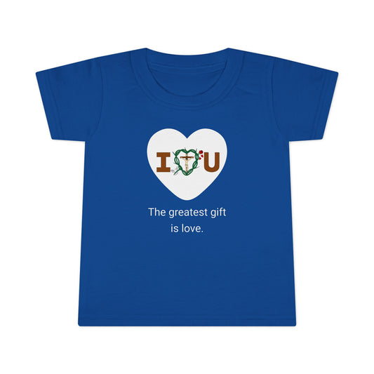 A Message of Love Heart WWT Toddler T-shirt