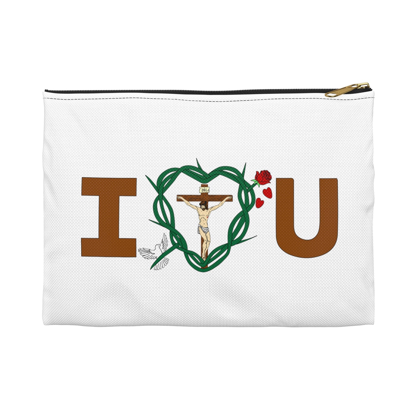 A Message of Love Accessory Pouch