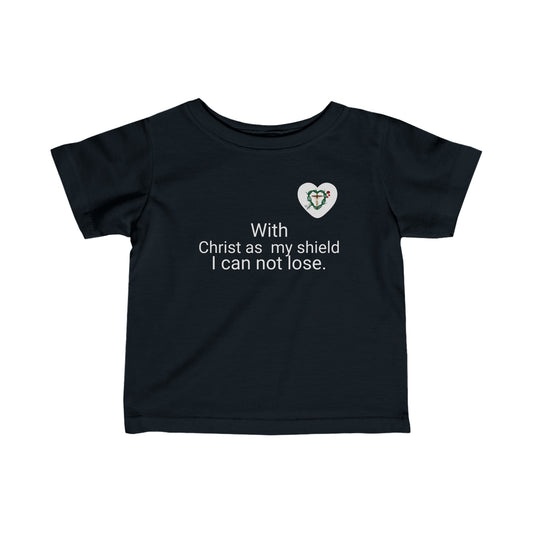 Our Shield SWT-Heart Infant Fine Jersey Tee