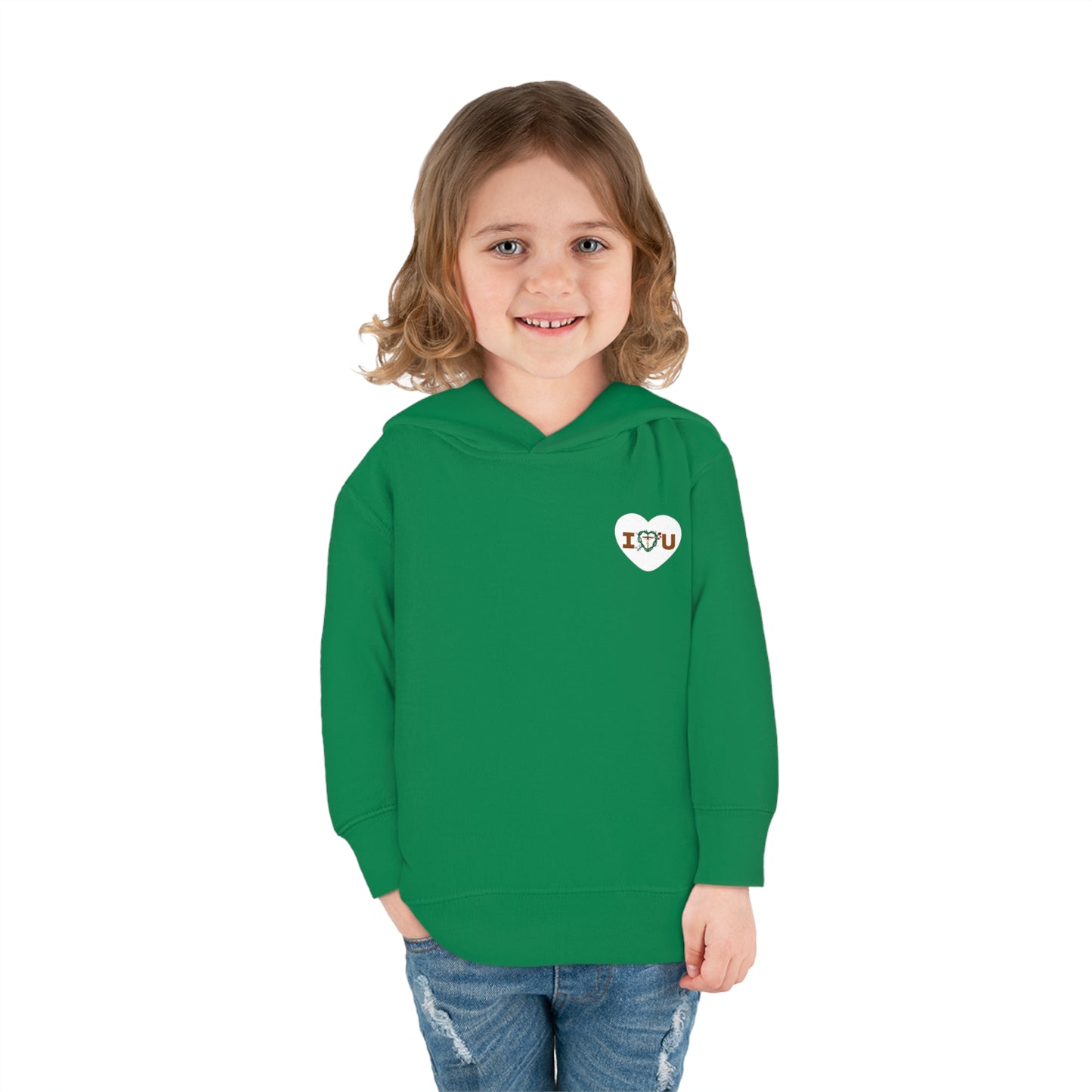 Message of Love, SH Toddler Pullover Fleece Hoodie