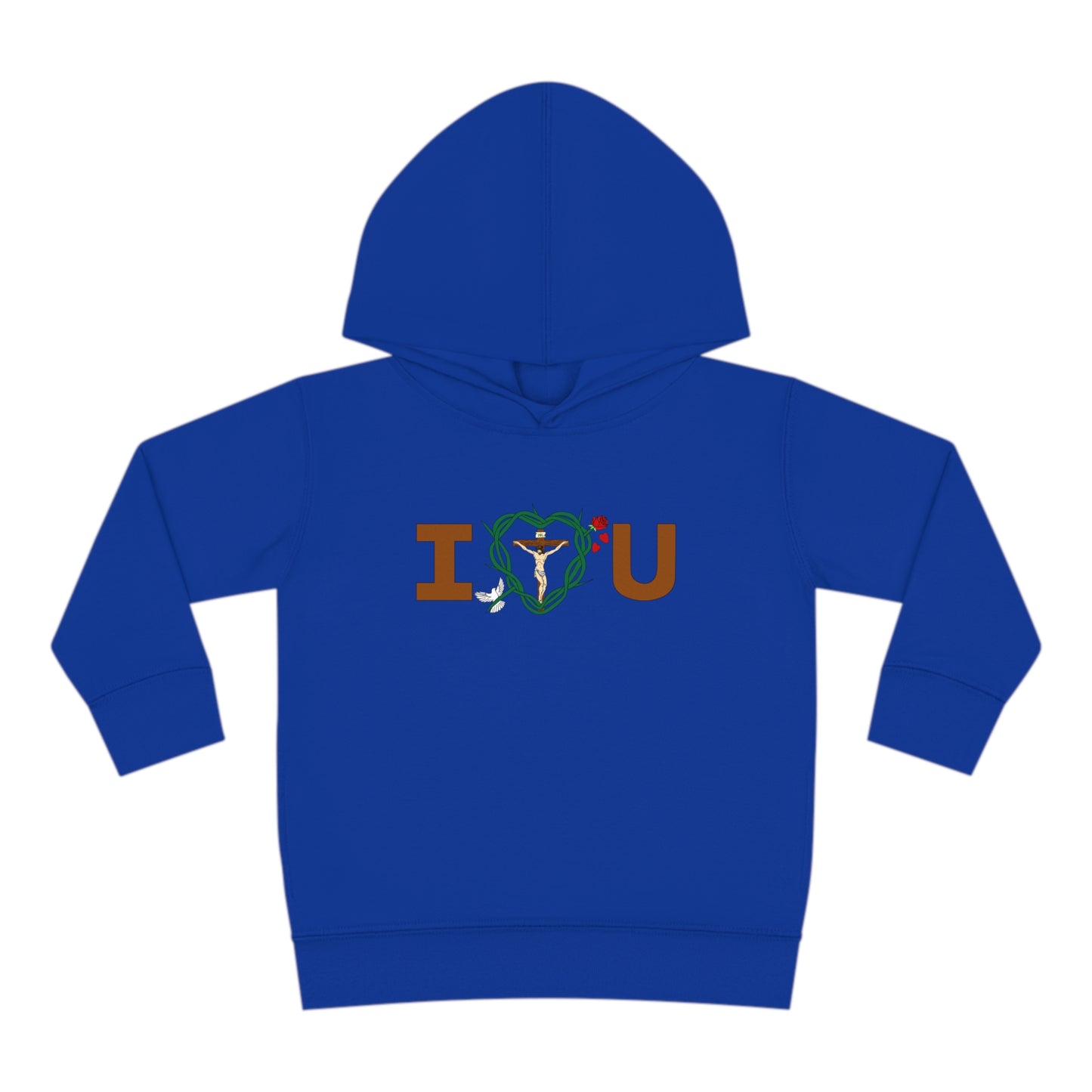 Message of Love, C Toddler Pullover Fleece Hoodie