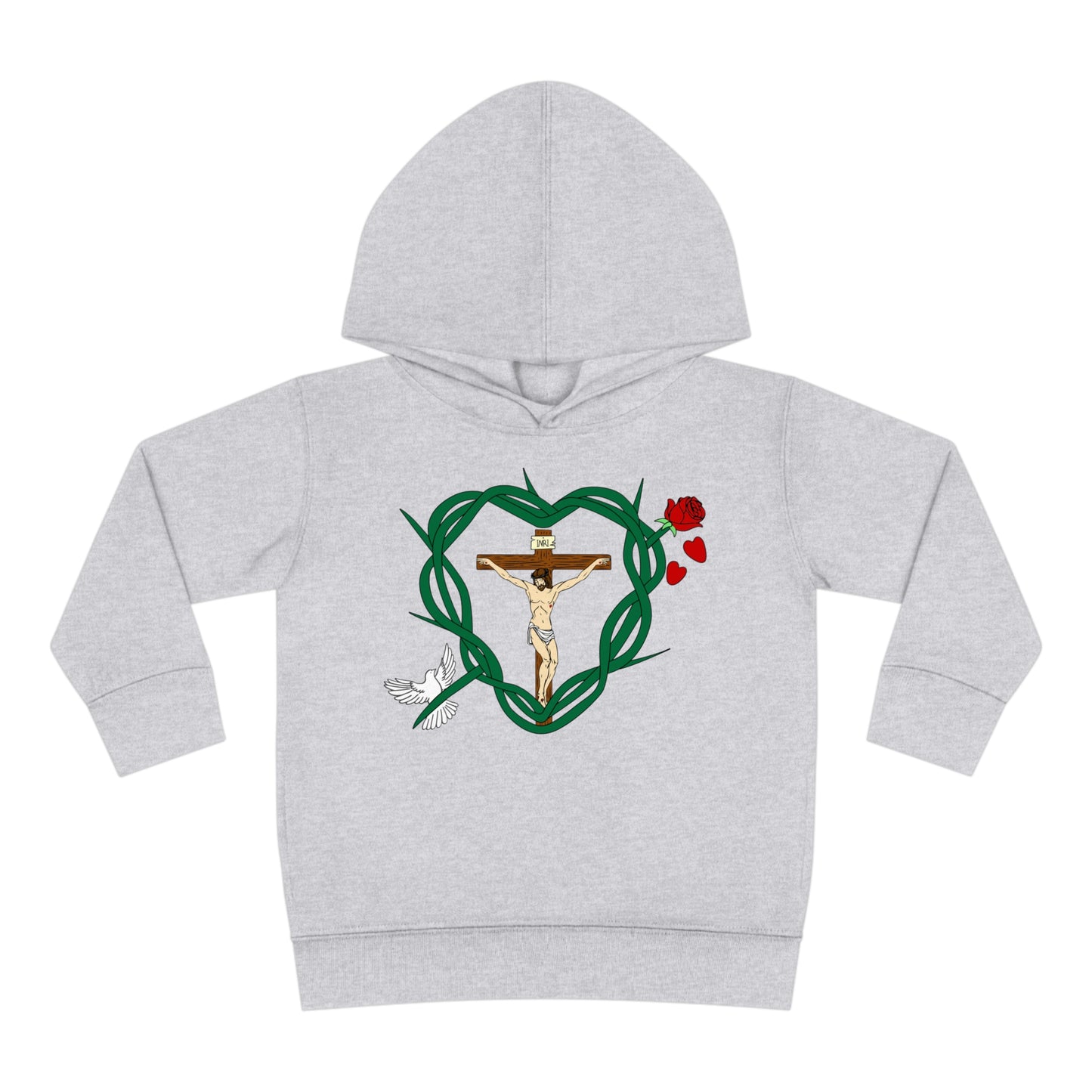 Our Shield, Toddler Pullover Fleece Hoodie