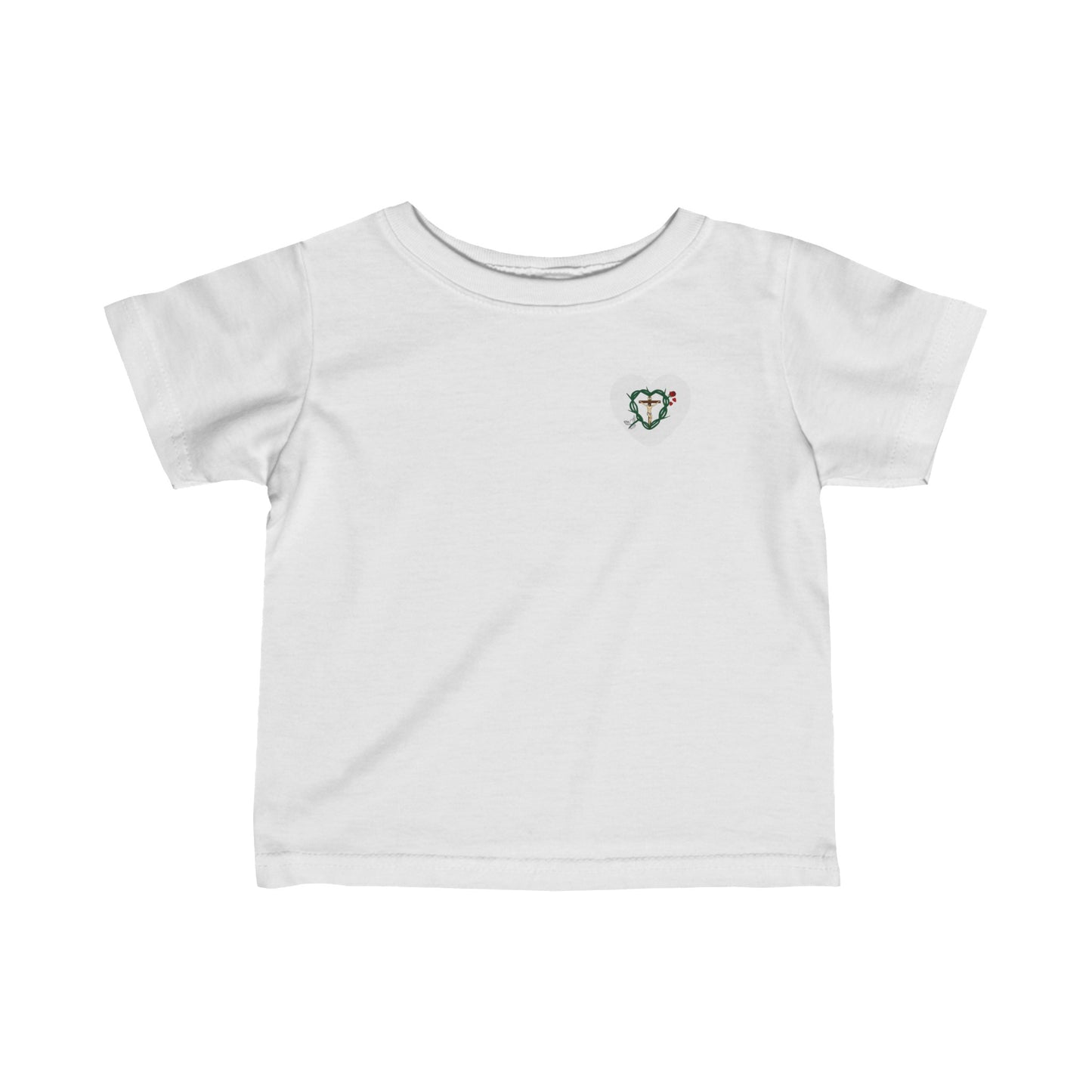 Our Shield S-Heart Infant Fine Jersey Tee