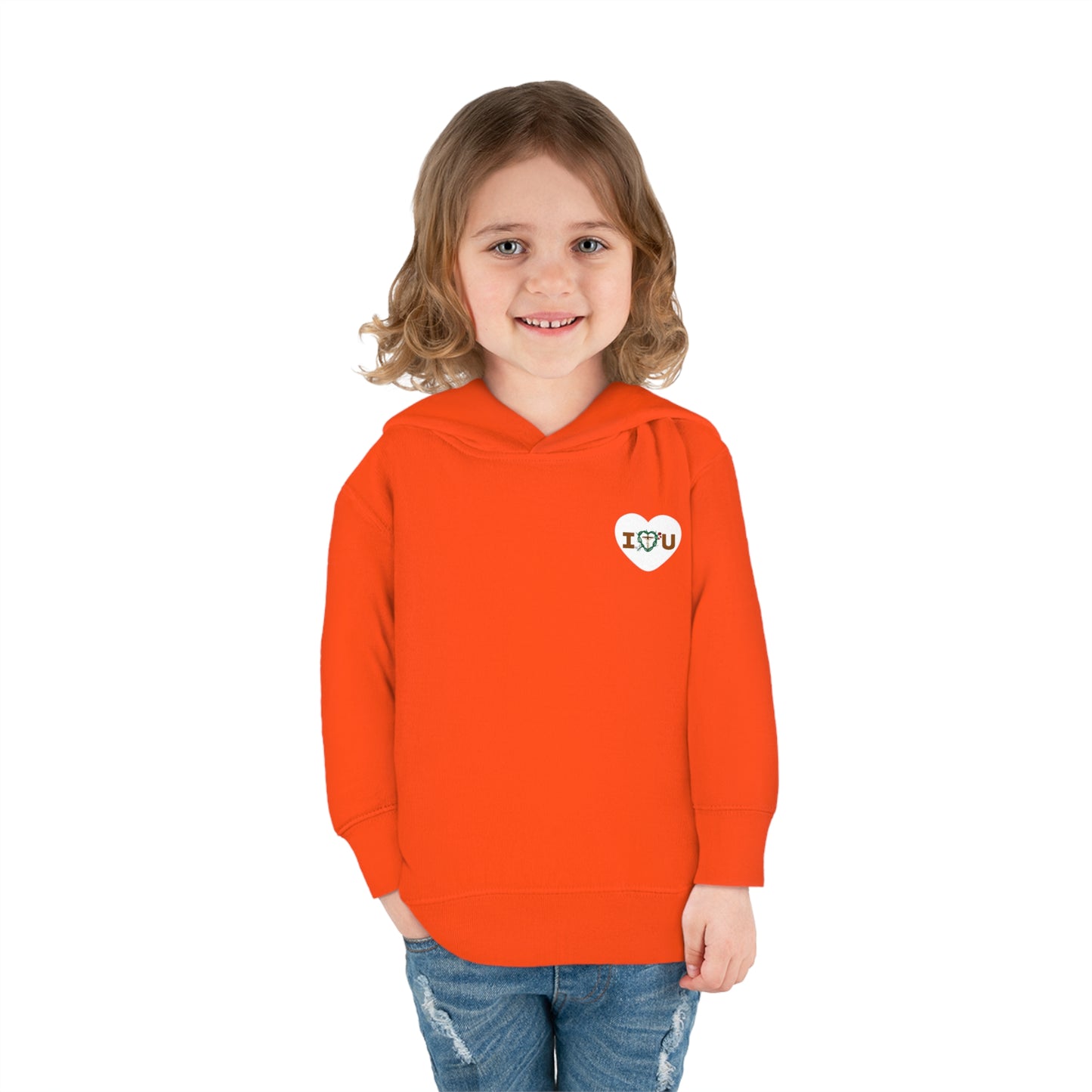 Message of Love, SH Toddler Pullover Fleece Hoodie