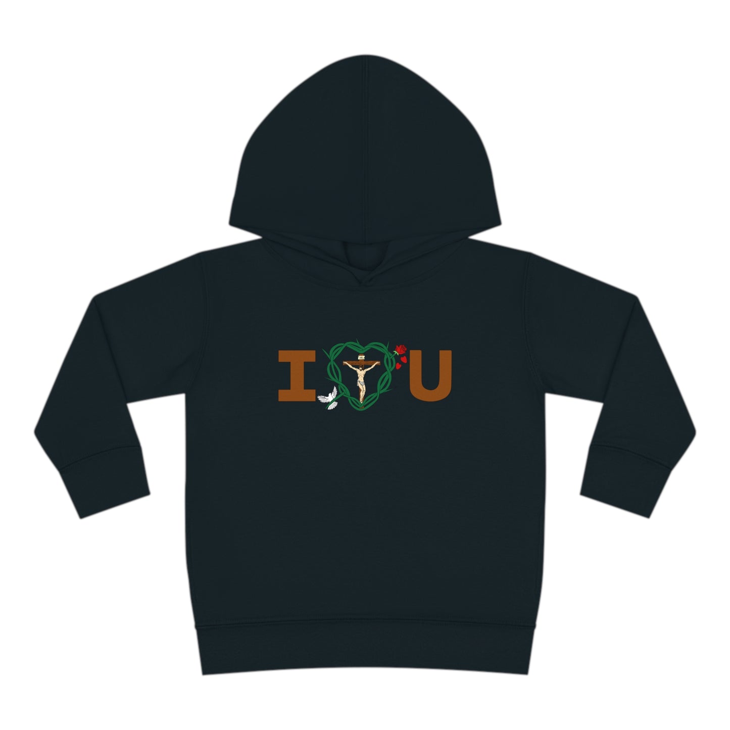 Message of Love, C Toddler Pullover Fleece Hoodie