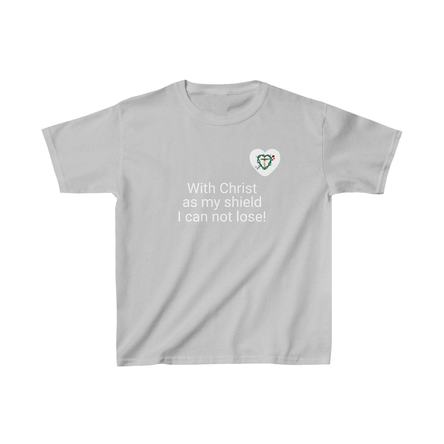 Our Shield SWT Heart Youth Heavy Cotton™ Tee