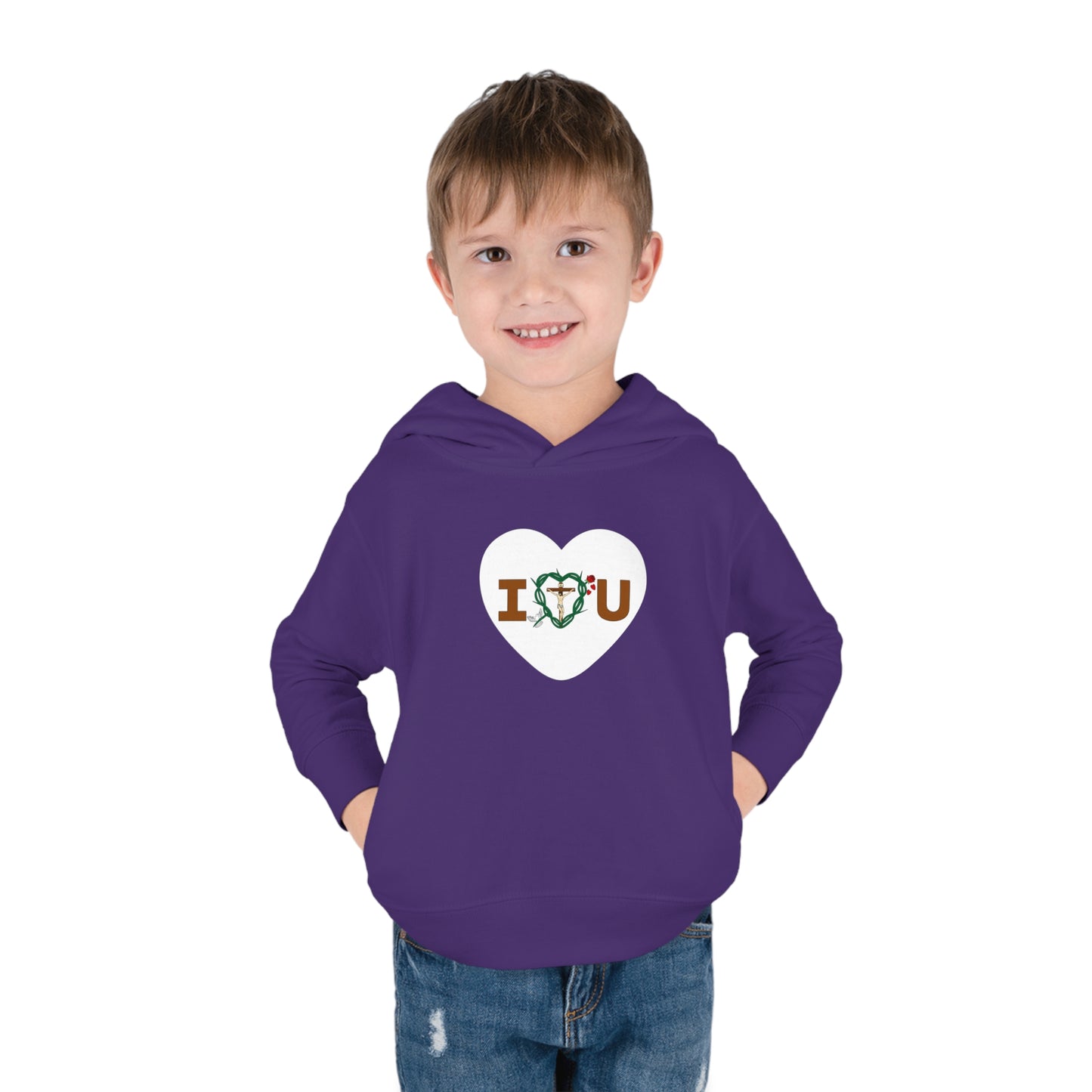 Message of Love, CH Toddler Pullover Fleece Hoodie