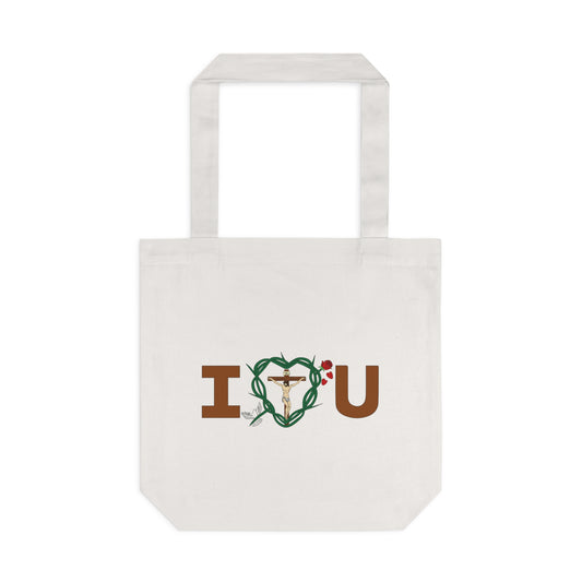 A Message of Love, Cotton Tote Bag