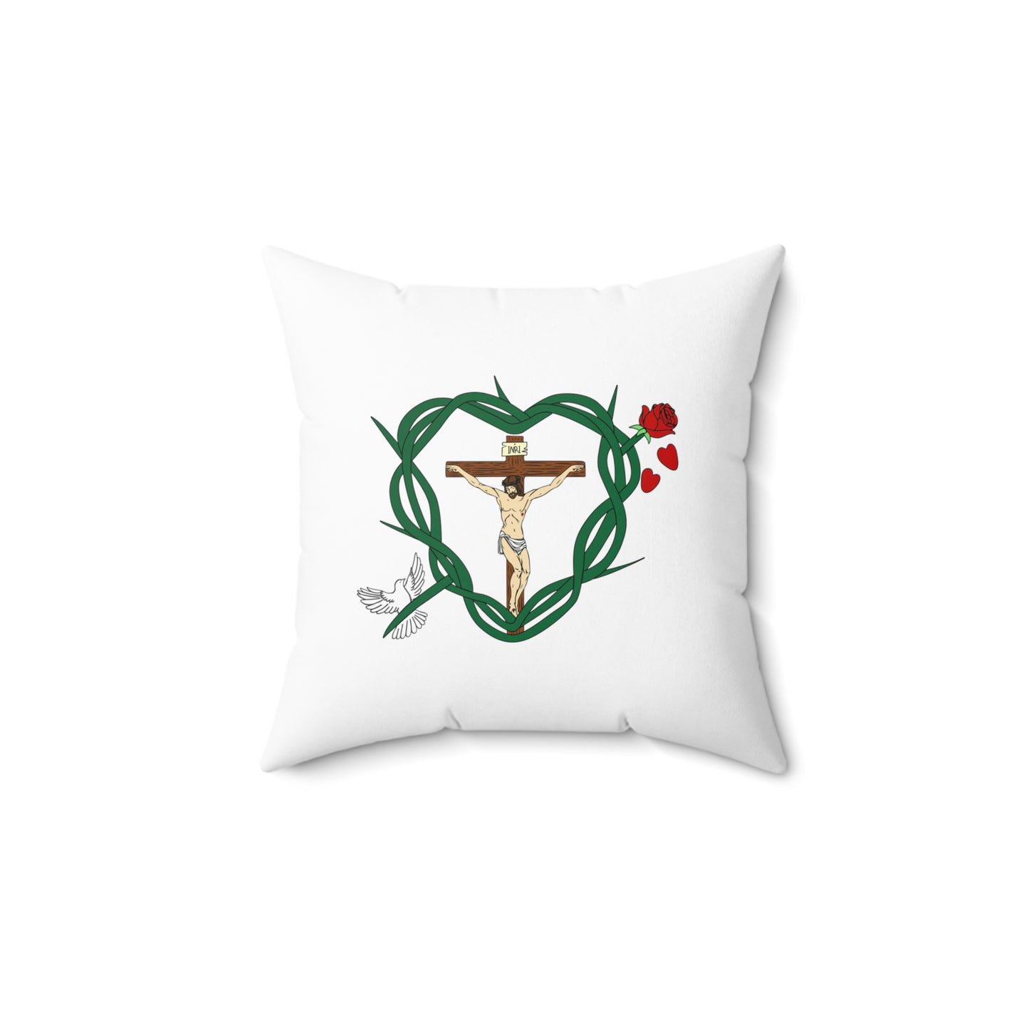 Our Shield, Spun Polyester Square Pillow