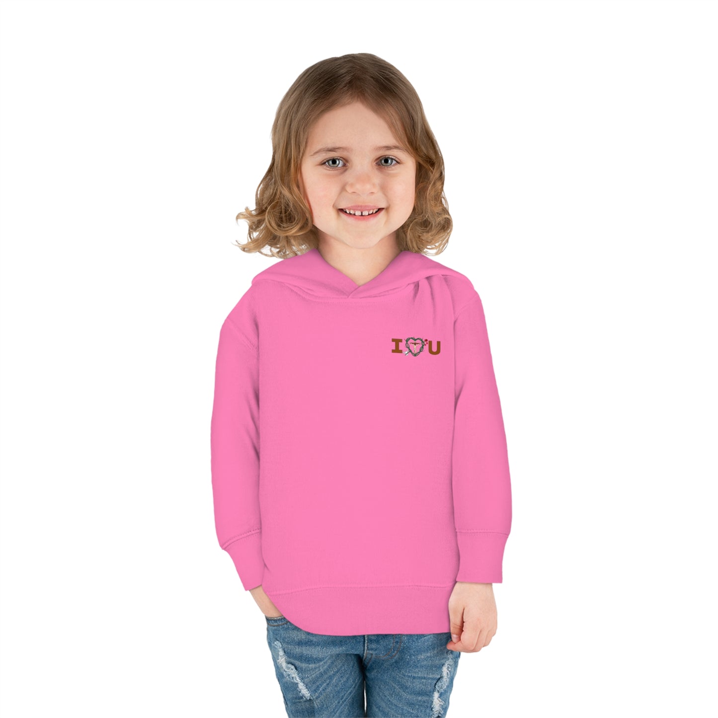 Message of Love, S Toddler Pullover Fleece Hoodie