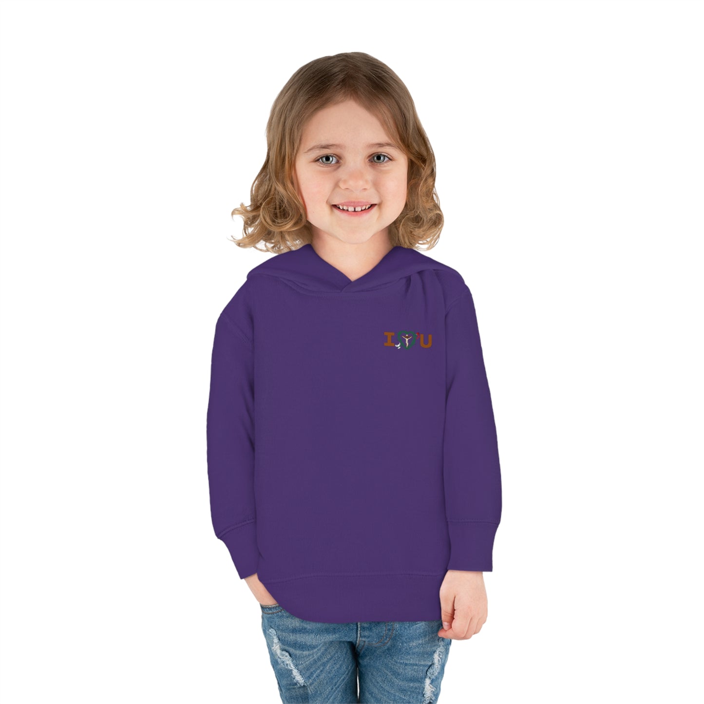 Message of Love, S Toddler Pullover Fleece Hoodie