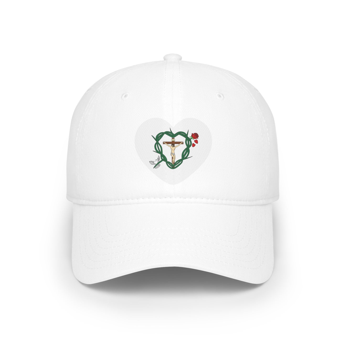 Our Shield of Faith in Christ, Heart Baseball Cap