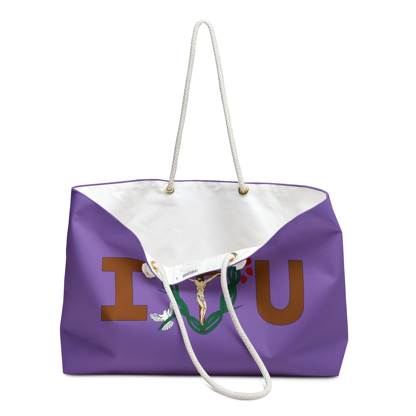 A Message of Love, DSP Light Purple Weekender Bag