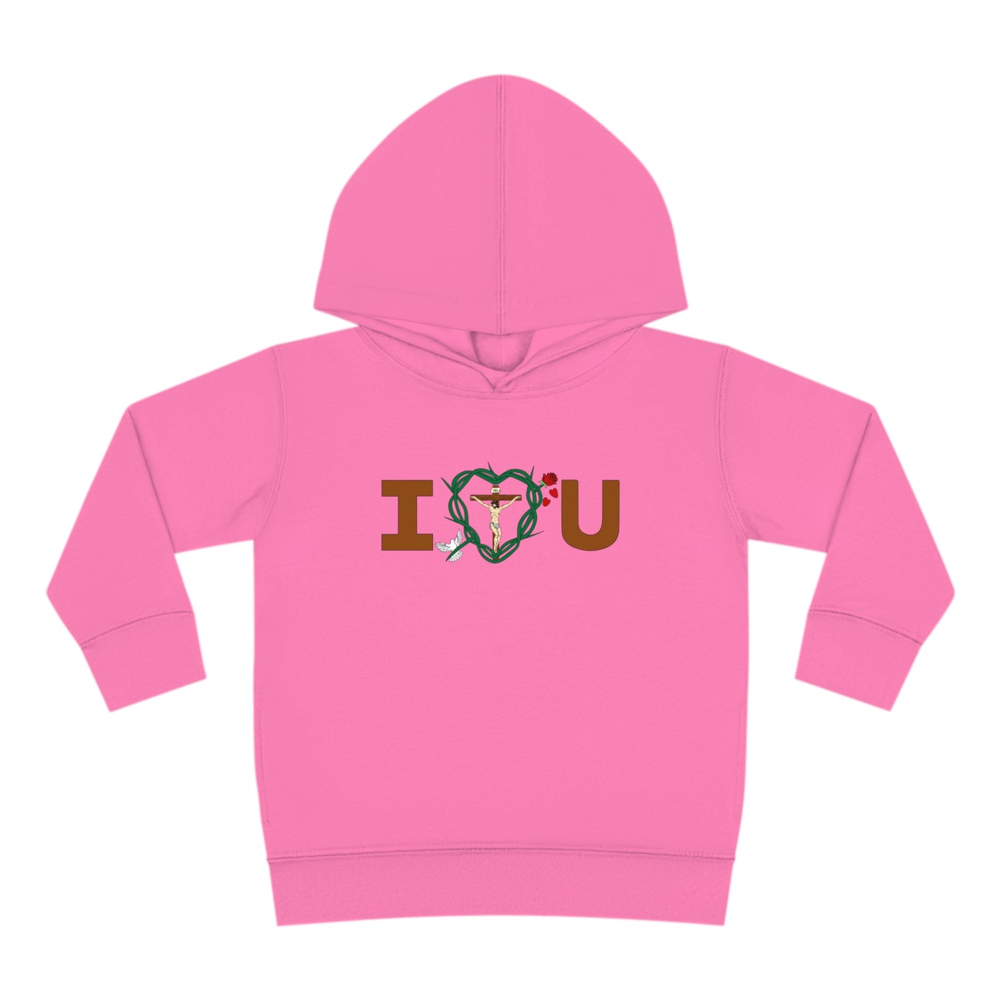 Message of Love, C Toddler Pullover Fleece Hoodie