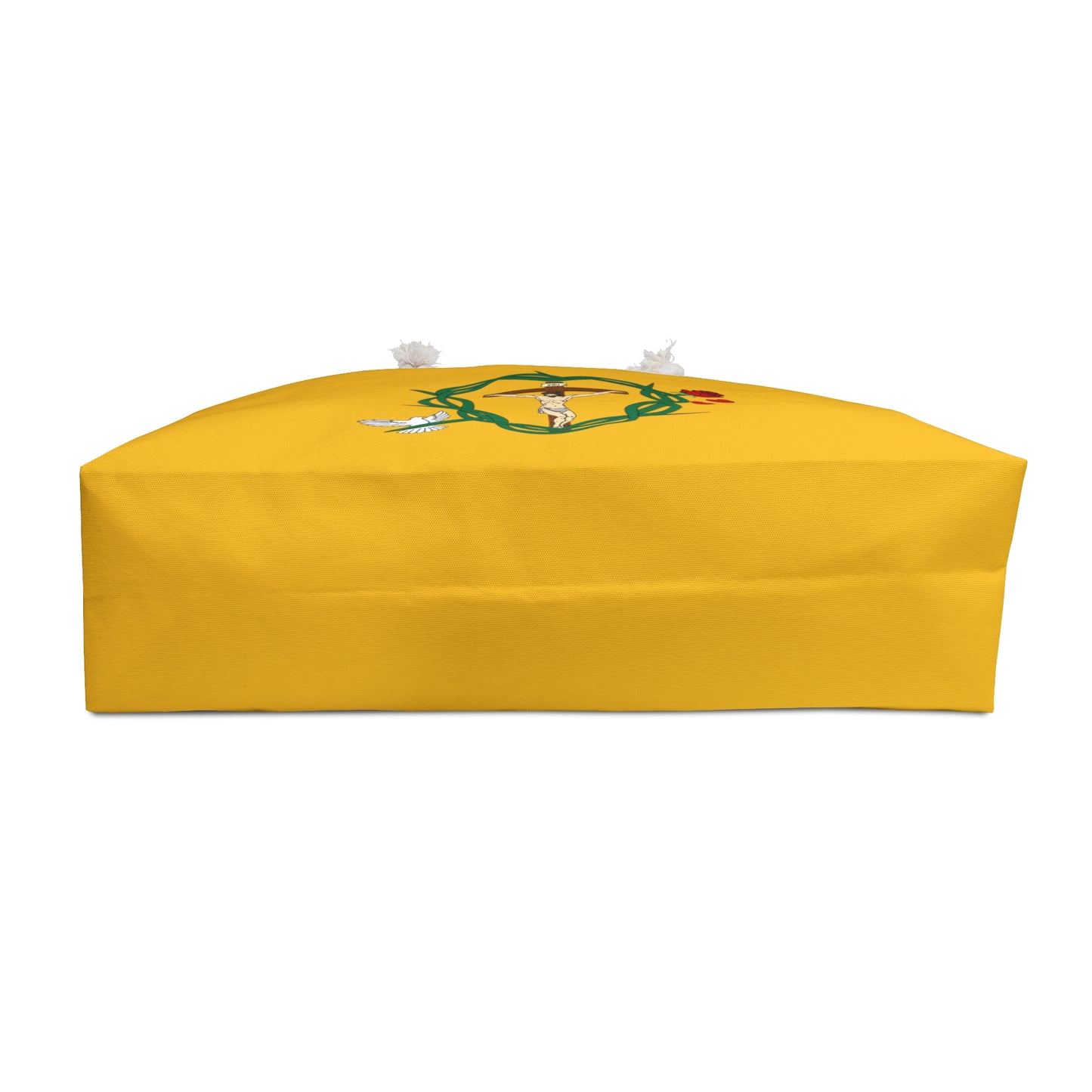 Our Shield & Message, Yellow Weekender Bag