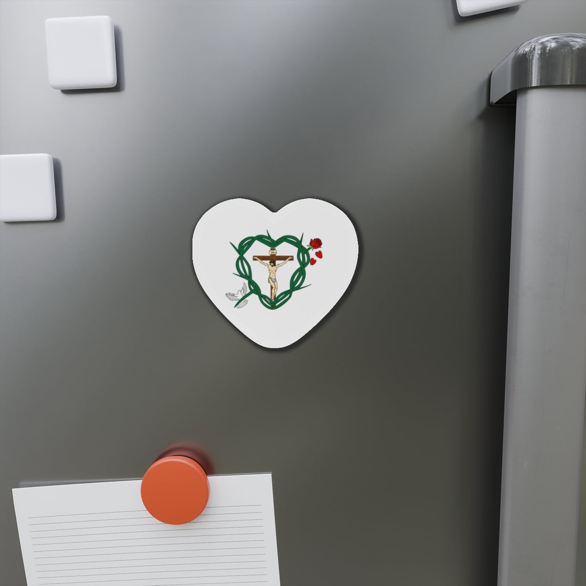 Our Shield Heart Magnets