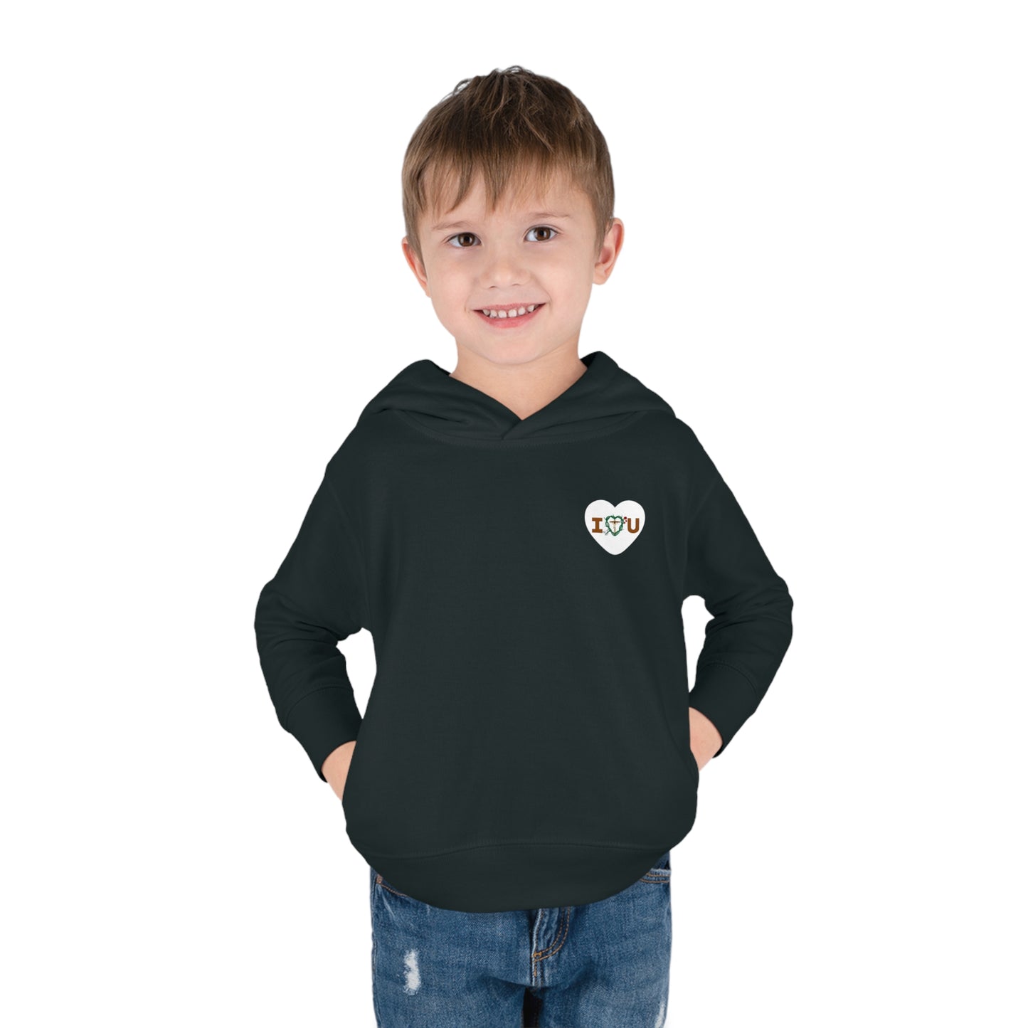 Message of Love, SH Toddler Pullover Fleece Hoodie