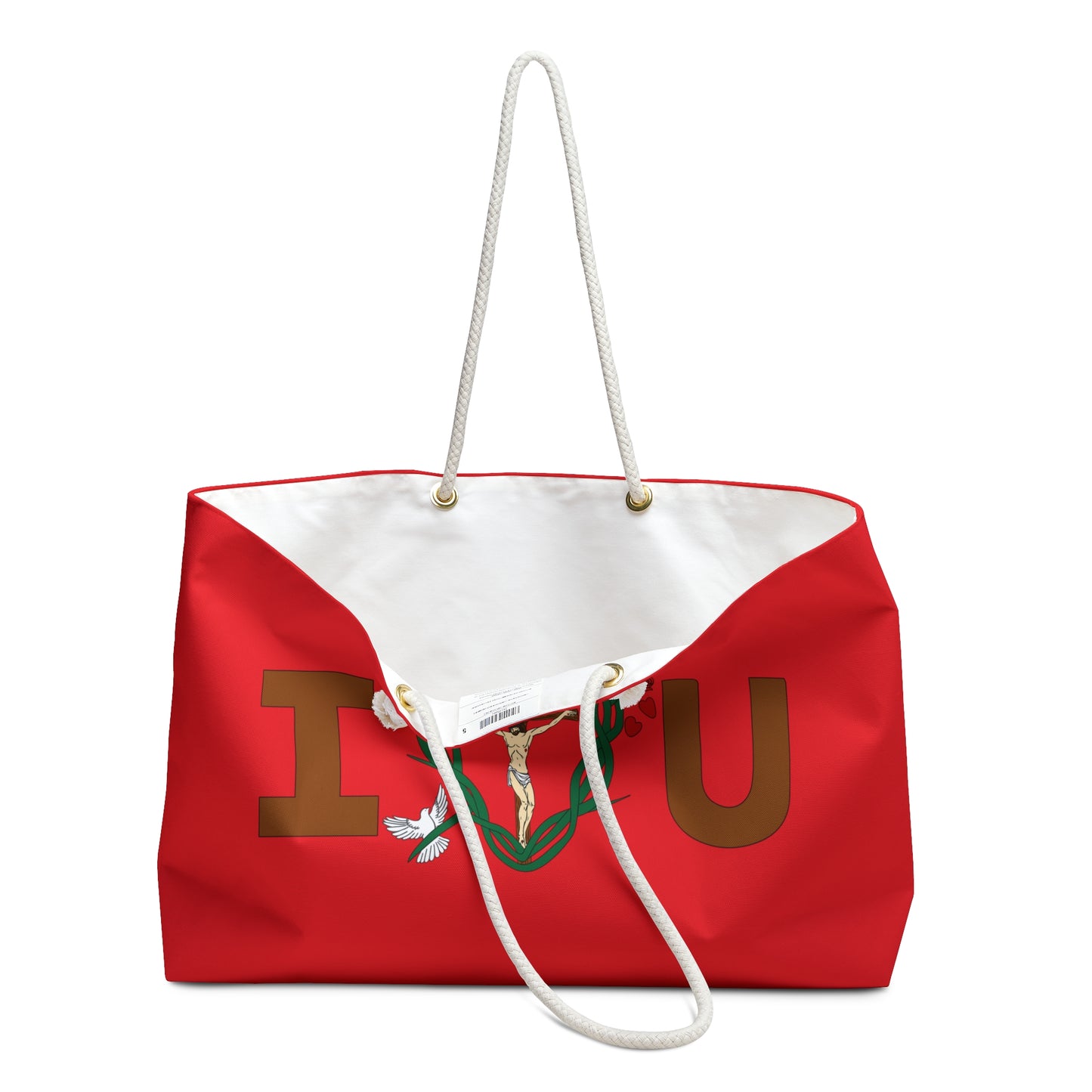 A Message of Love, SSP Red Weekender Bag