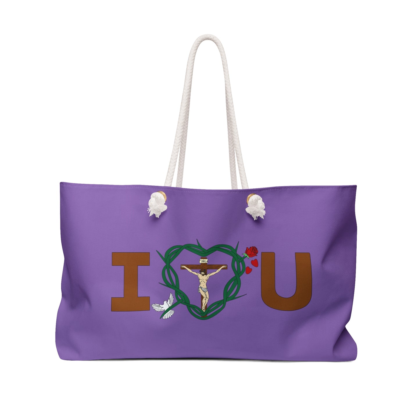 A Message of Love, DSP Light Purple Weekender Bag