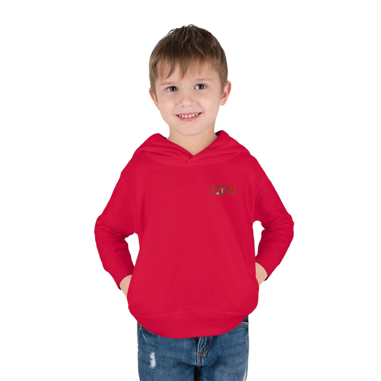 Message of Love, S Toddler Pullover Fleece Hoodie