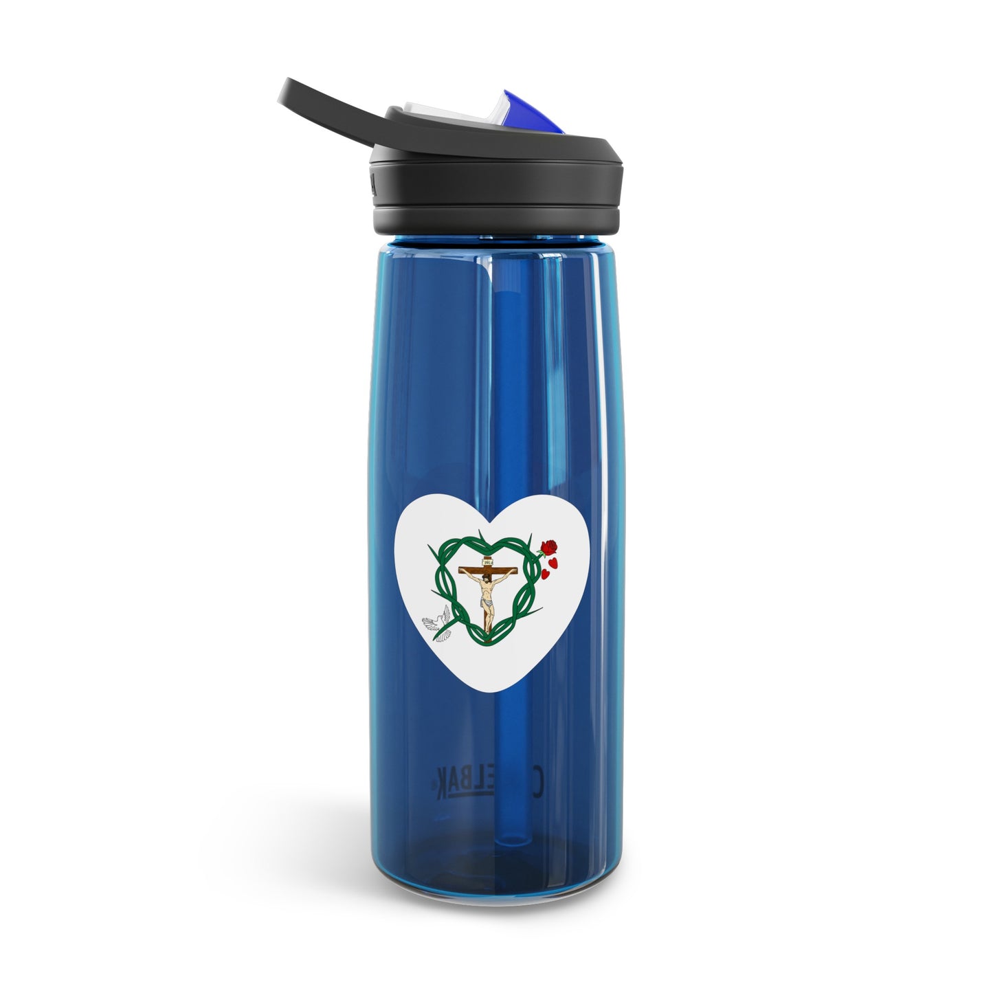 Our Shield SD Heart, CamelBak Eddy®  Water Bottle, 20oz / 25oz