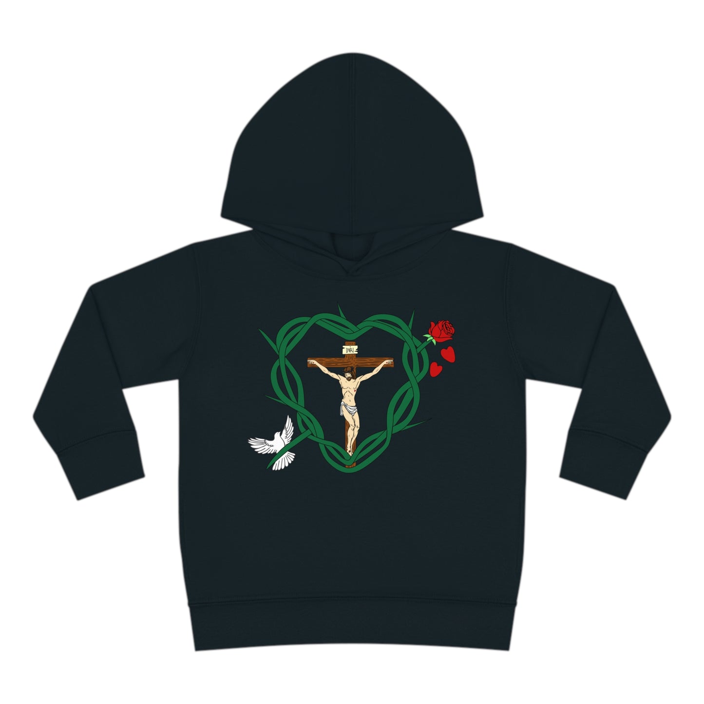 Our Shield, Toddler Pullover Fleece Hoodie