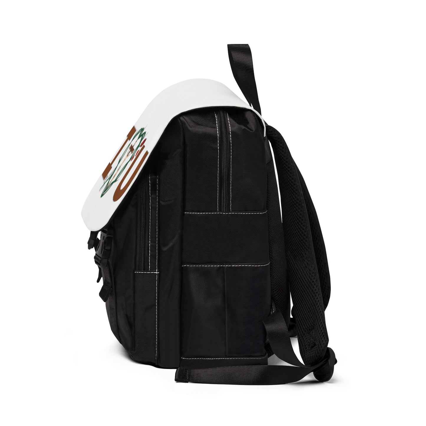 A Message of Love, Unisex Casual Shoulder Backpack