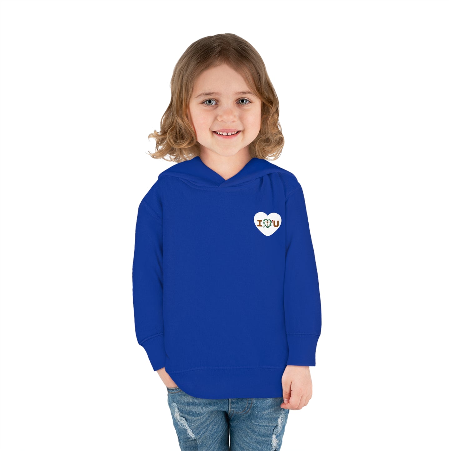 Message of Love, SH Toddler Pullover Fleece Hoodie