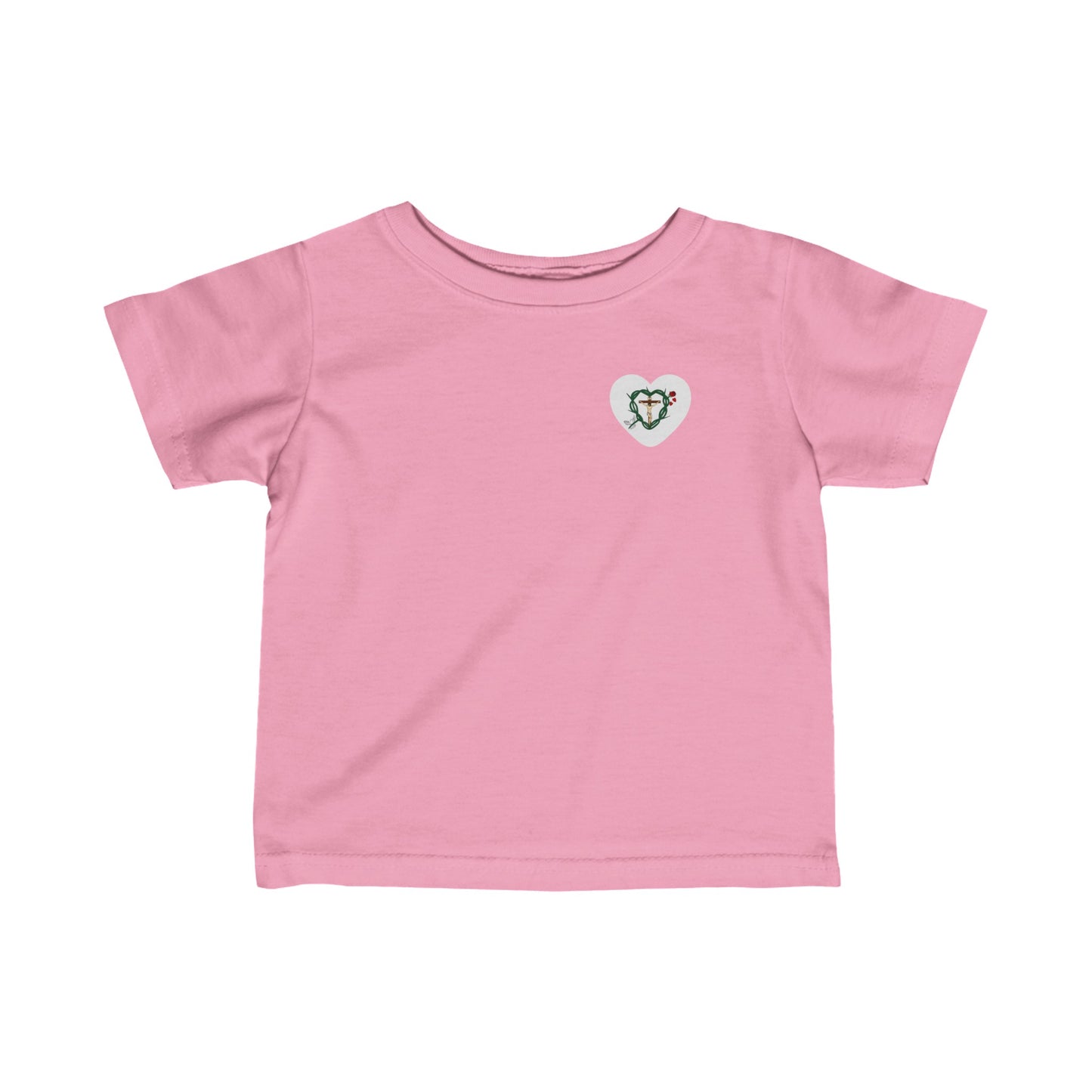 Our Shield S-Heart Infant Fine Jersey Tee