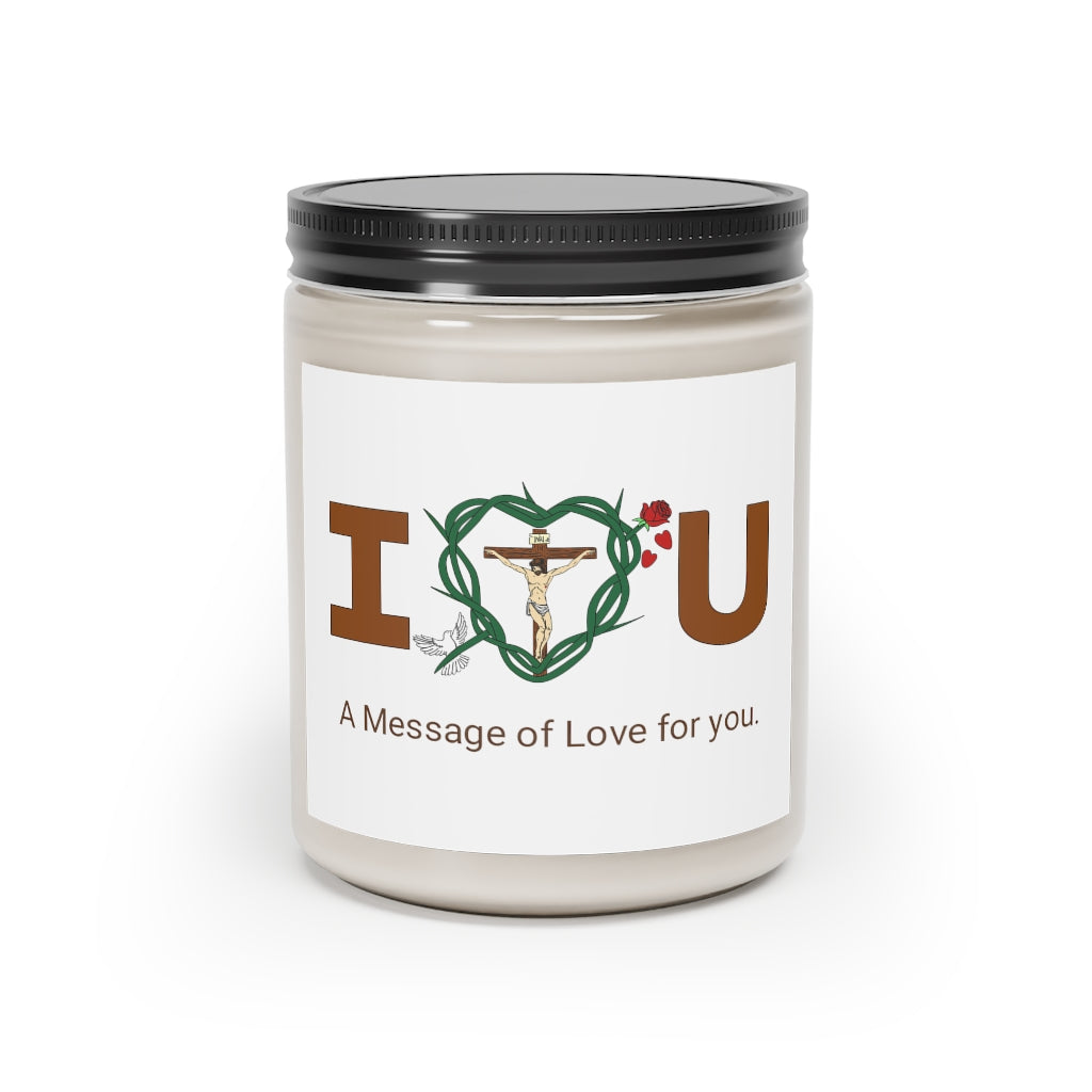 Message of love, WBT Scented Candle, 9oz