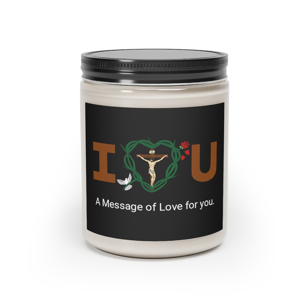 Message of love, BWT Scented Candle, 9oz