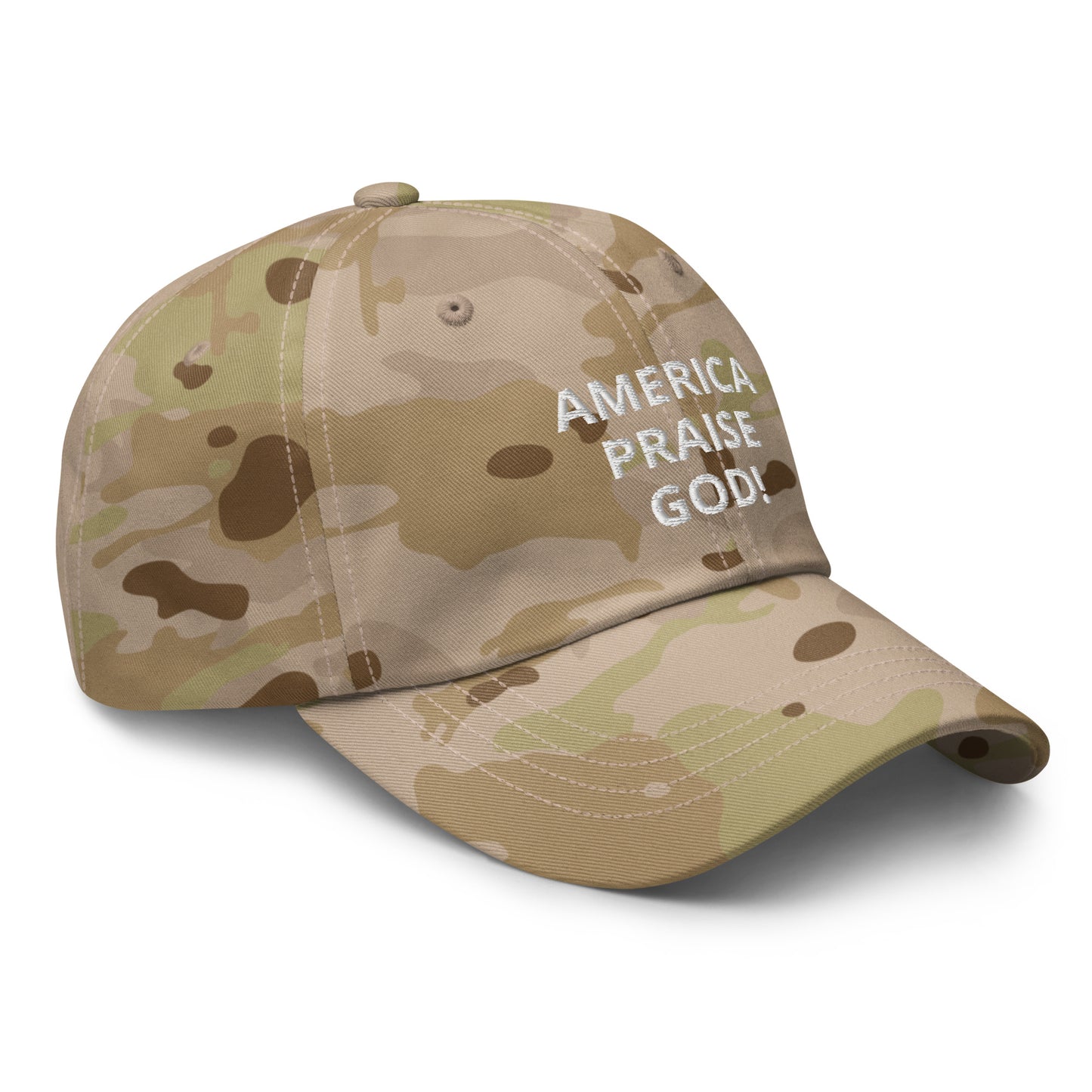 America Praise God! Multicam Hat