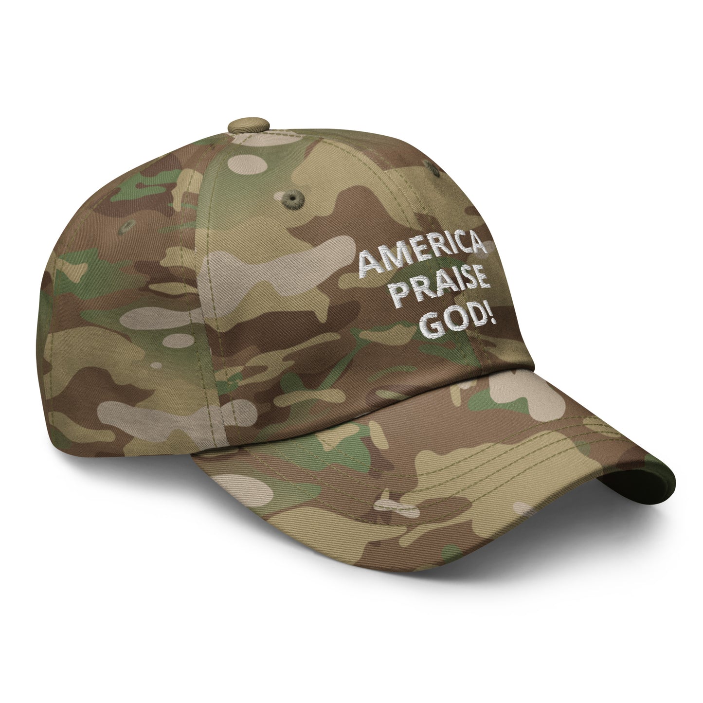 America Praise God! Multicam Hat