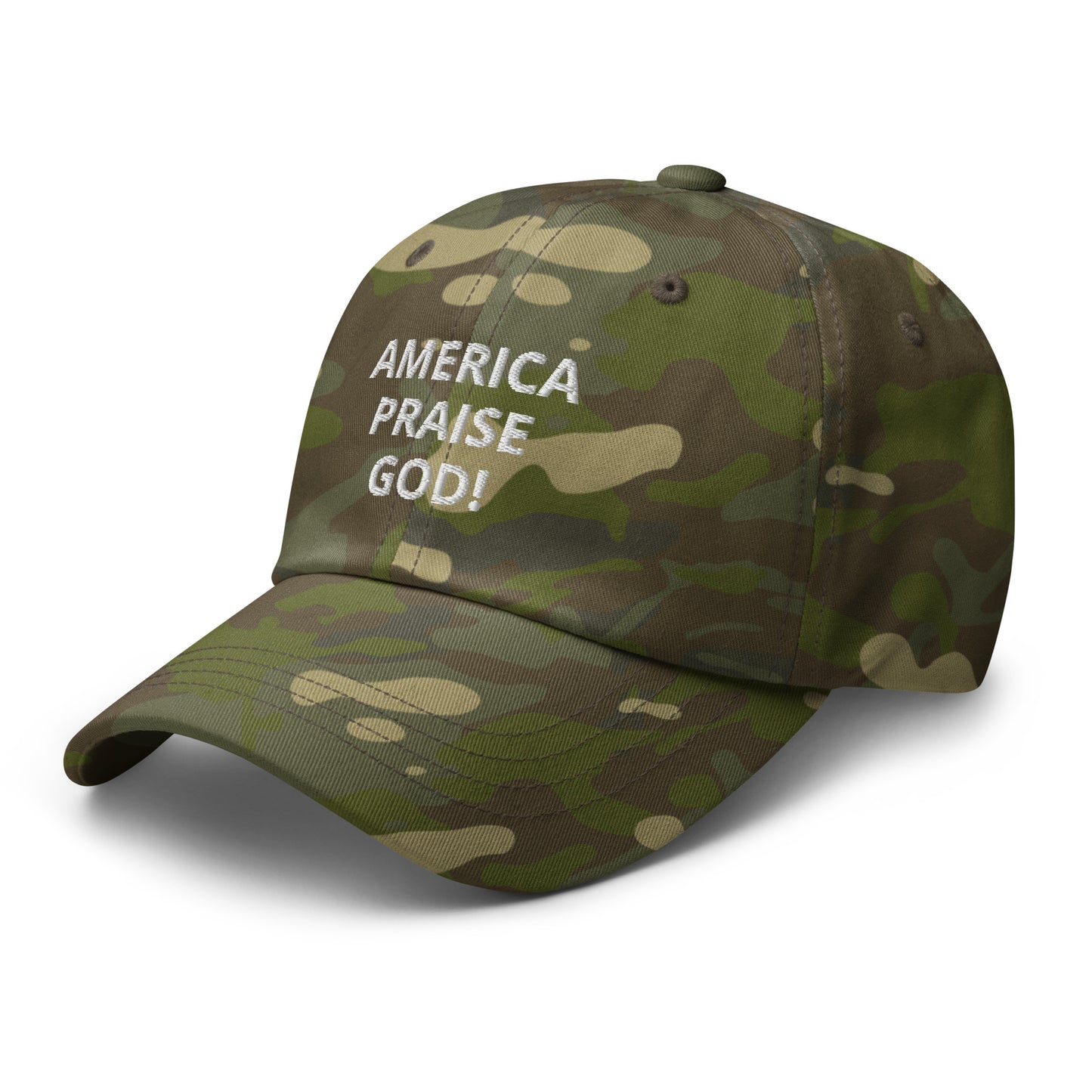 America Praise God! Multicam Hat